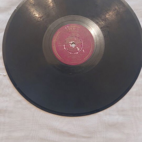 Odeon 78 RPM Record used, Thanasis Evgenikos & Kaiti Grey 1954