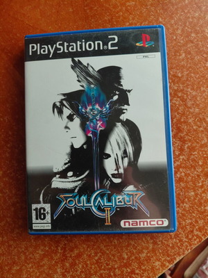 Soulcalibur II PS2 game, complete with manual
