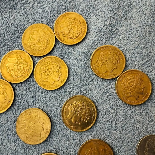 Greek coins pack used in very good condition