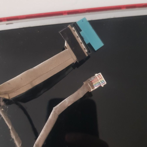 Dell Inspiron 1545 laptop screen with top cover, hinges, camera, antenna used