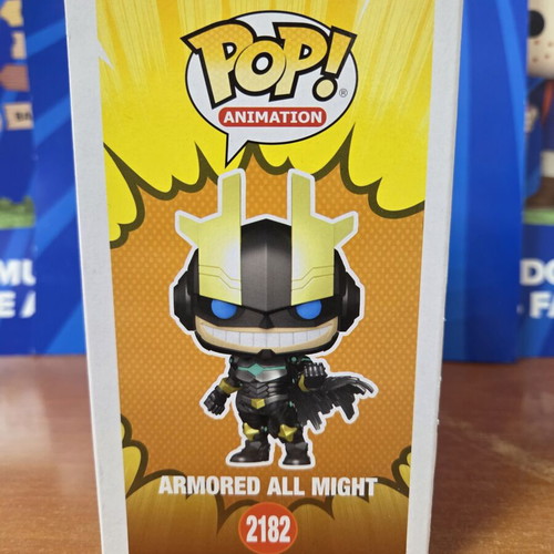 Funko Pop Animation Armored All Might Metallic figure new exclusive