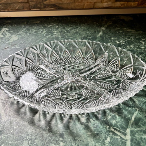 Serving platter used