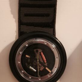Swatch Knock Out PWBB139 vintage women's watch used, black