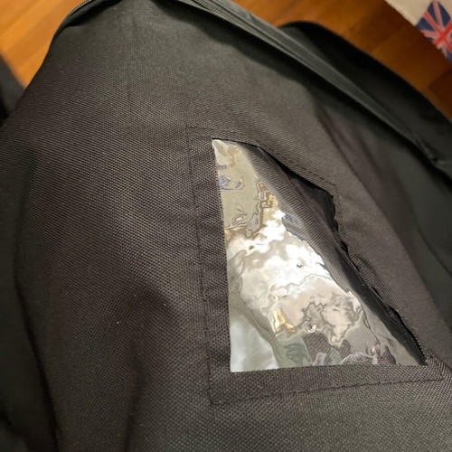 Hugo Boss suit and coat garment bag like new, black, XXL