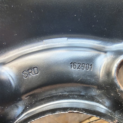 BMW 116 F20 spare tire used