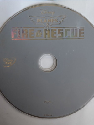 Planes 2 Fire & Rescue DVD like new, dubbed animation