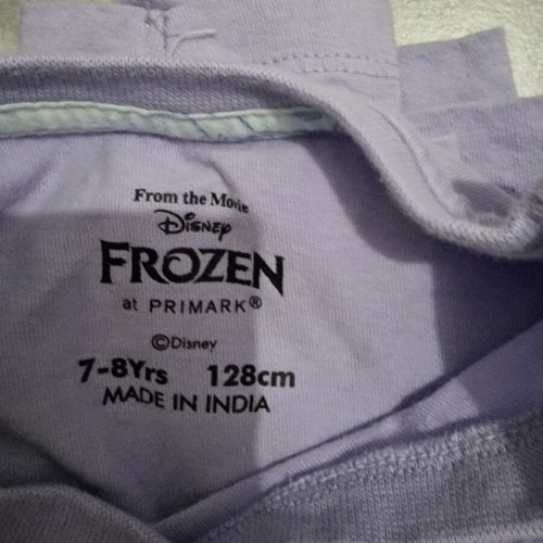 Frozen Long-Sleeve Pajamas Size 7-8 Like New