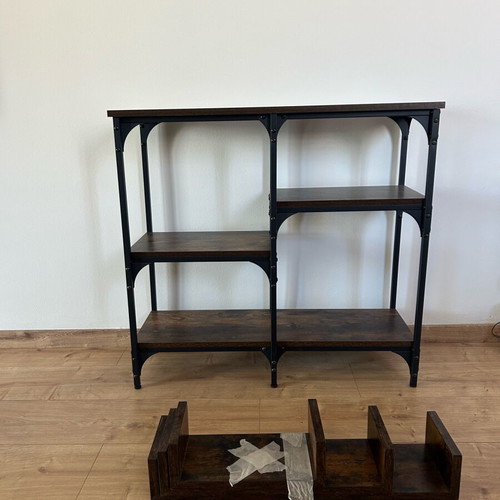 Shelf like new, dimensions 80x75x29 and shelves 60/45/30x15 cm