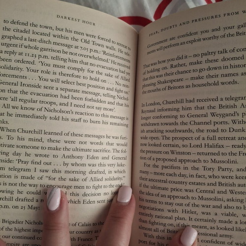 The Darkest Hour book slightly used, English