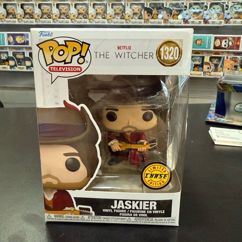 Funko Pop The Witcher Jaskier Chase like new
