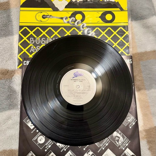 Men At Work Business As Usual LP vinyl record like new