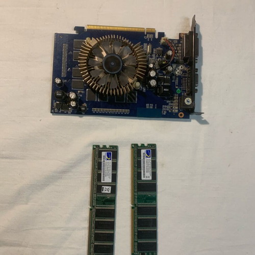 Graphics card and RAM new