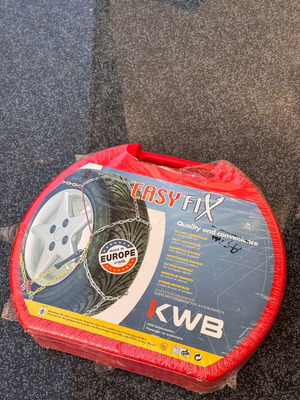 KWB Easy Fix snow chains new for 13” to 17” rims