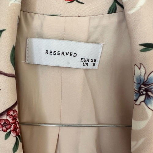 Floral suit like new with 3/4 sleeve and chino pants