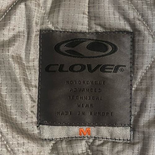 Clover women's motorcycle jacket like new, medium size with lining