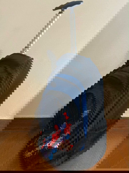 Spiderman Σχολική Τσάντα τρόλεϋ