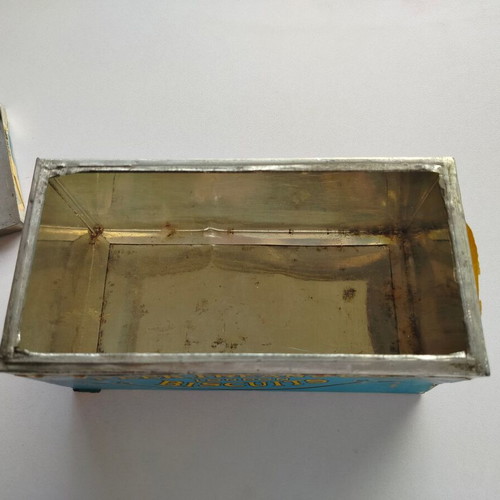 Peek Frean's Biscuits Vintage Metal Biscuit Tin Used