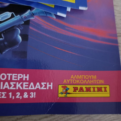 Panini album Despicable Me 4 used with 12 sealed packs