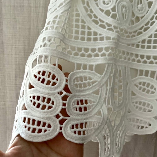 Osley top size S used, white