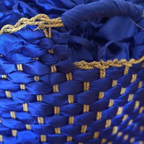 Straw bag Toi&Moi new, blue hand-held