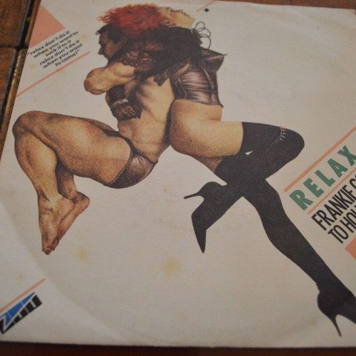 Frankie Goes To Hollywood Relax 7'' Single 45 RPM Used