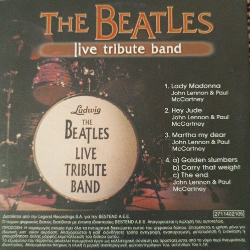The Beatles live tribute band CD