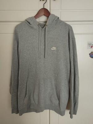 Nike hoodie gray size XL like new
