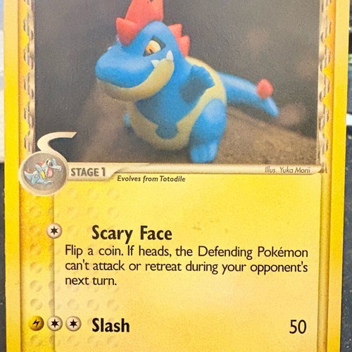 Croconaw δ Delta Species Ex Dragon Frontiers like new