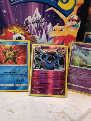 Κάρτες Pokemon Staryu Xerneas Togekiss μεταχειρισμένες, πακέτο