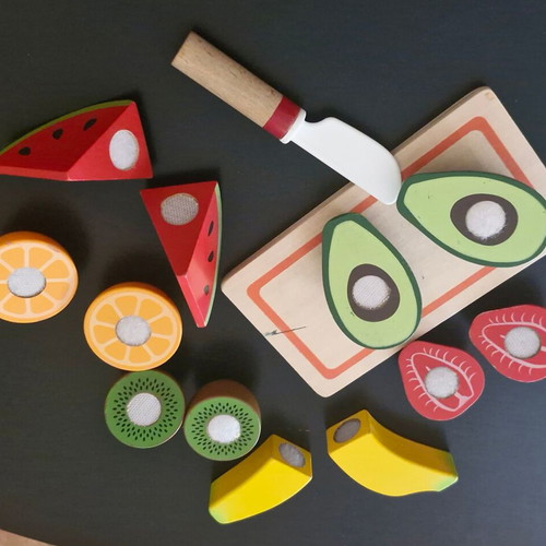 Wooden educational toy like new