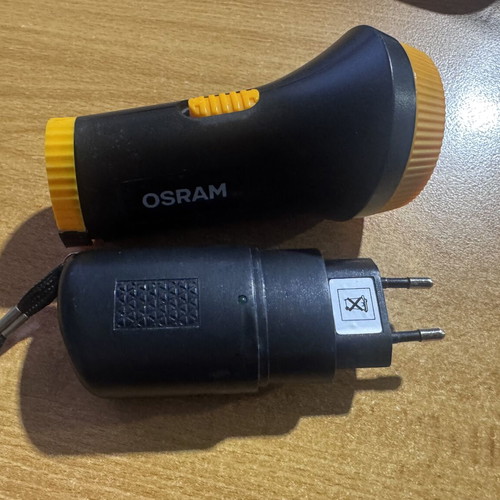 Osram LED flashlight rechargeable 18 cm used