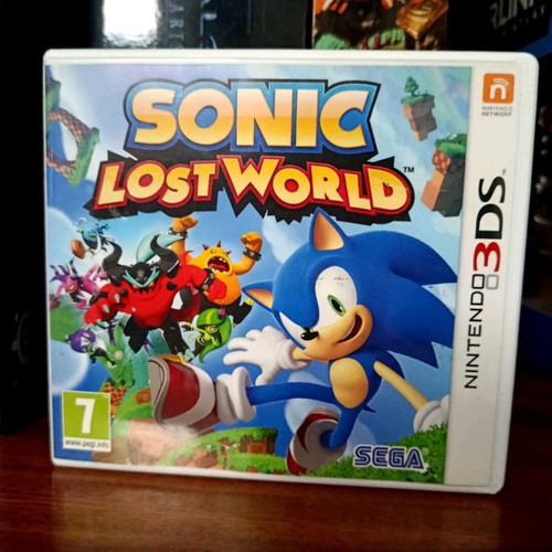 Sonic Lost World Nintendo 3DS like new, English version