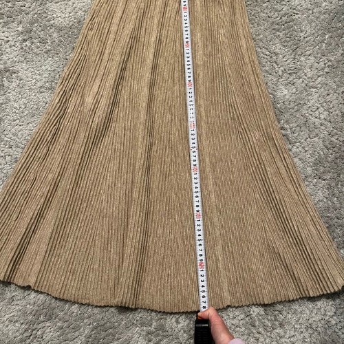 Lynne skirt new for winter beige and brown, sizes S and M