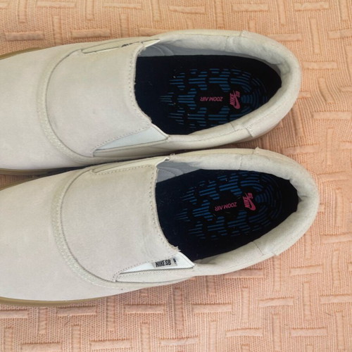 Nike SB Zoom Air shoes like new, beige, size 44
