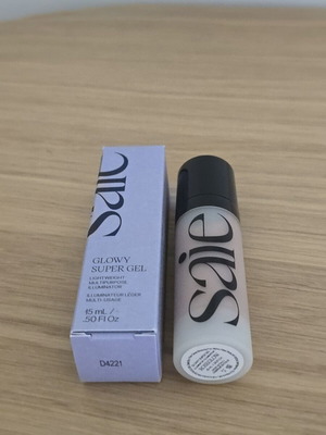 Saie Glowy Super Gel Rosy Glow 15ml travel size new