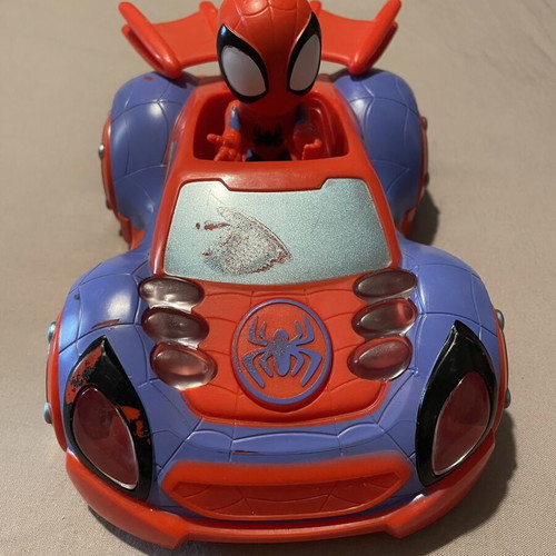 Spidey and His Amazing Friends Web-Crawler car with Spidey figure
