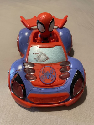 Spidey and His Amazing Friends Web-Crawler car with Spidey figure