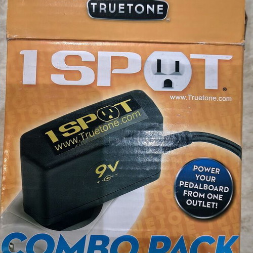 1SPOT Combo Pack 9V Pedal Power Supply like new