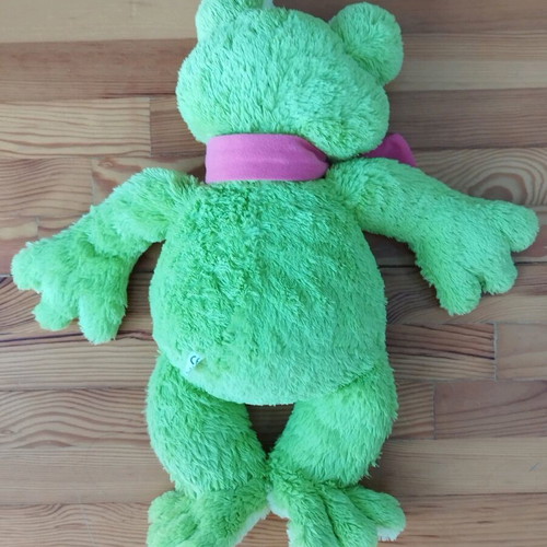 Frog plushie like new, 45cm