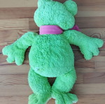 Frog plushie like new, 45cm