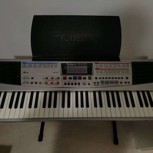 Roland EM-GR 1 keyboard used with Greek rhythms