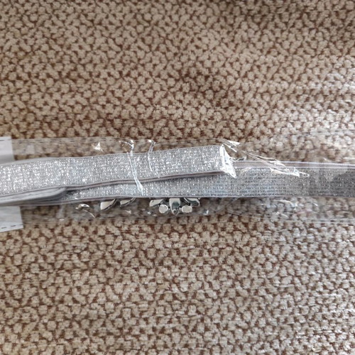 Children's silver princess belt new