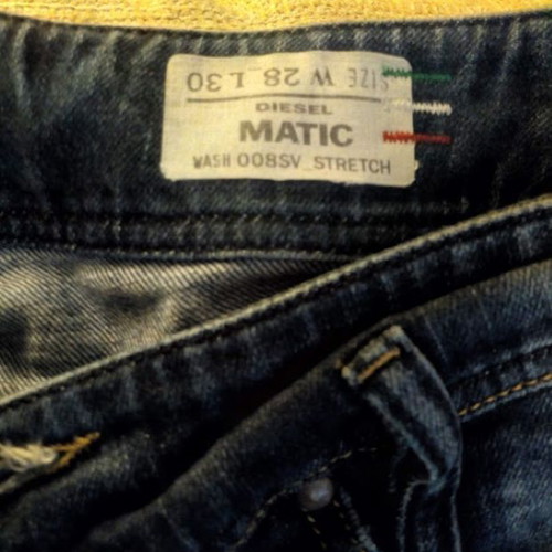 Diesel Matic Jeans like new, W28 L30, dark blue stretch