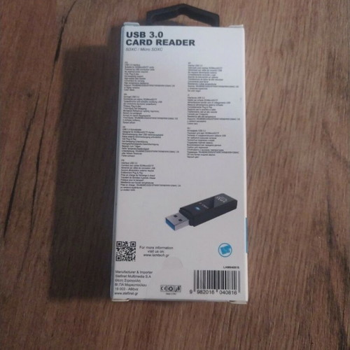 USB 3.0 card reader new, unused