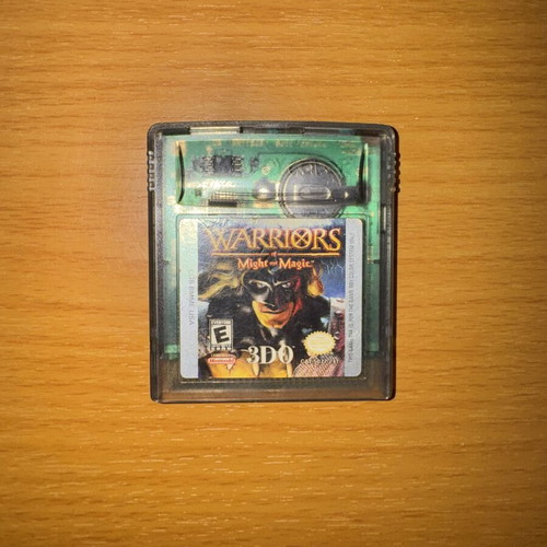 Warriors Might and Magic GameBoy Color game