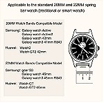  λουριά smart watch 20mm