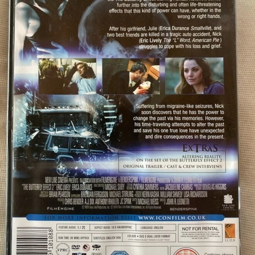 The Butterfly Effect 2 DVD like new