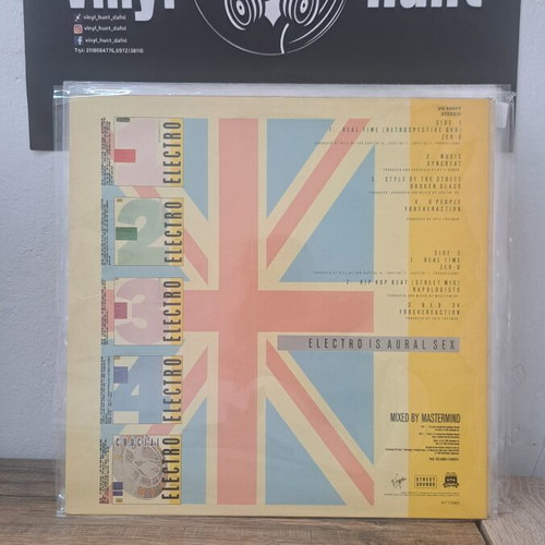 U.K Electro vinyl record used, electronic genre