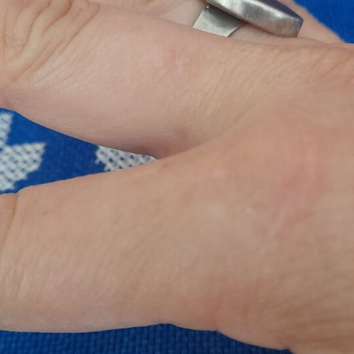 Vintage large 925 silver ring handmade, like new