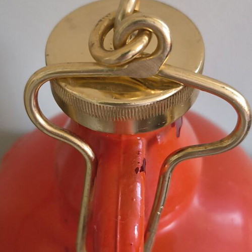 Whiskey Jug 1 Gallon vintage used with original lock and keys